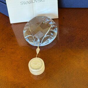 SWAROVSKI Crystal SCS Blue Water Suncatcher Retract Ornament 905545 Box & COA